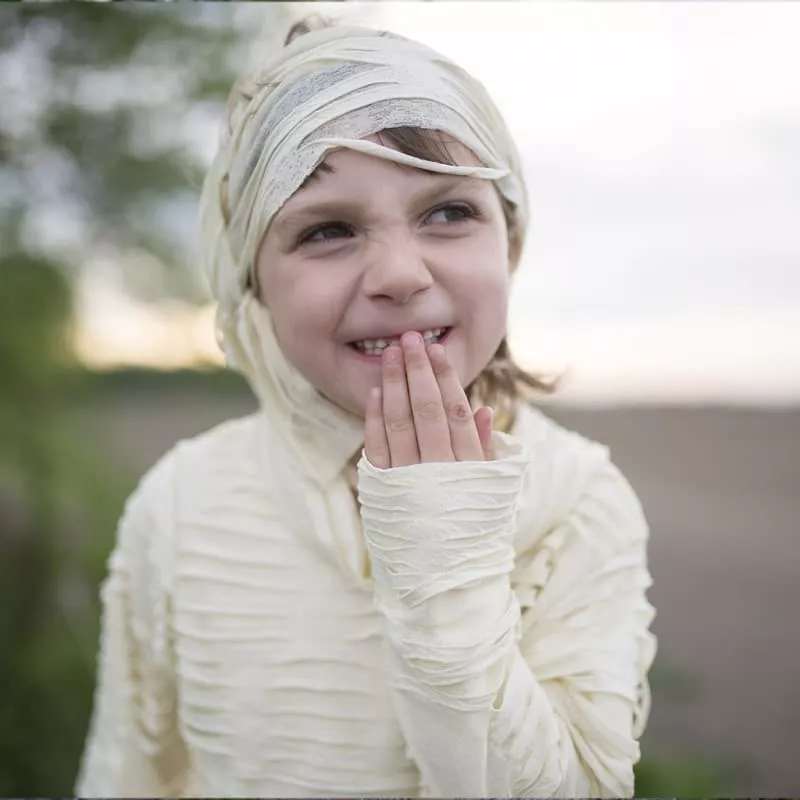 Luksus Mumie m/Bluse & Bukser, str. 3-4 År